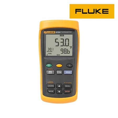 Termômetro c registro temperatura Fluke-53-2 B 60HZ